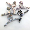 A2346 wrapped fabric fashionable large hair claws, hair clips, hair accessories, bangs clips, Japanese and Korean accessories supply details Picture